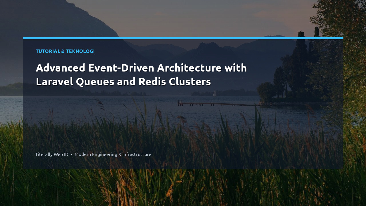 Advanced Event-Driven Architecture with Laravel Queues and Redis Clusters