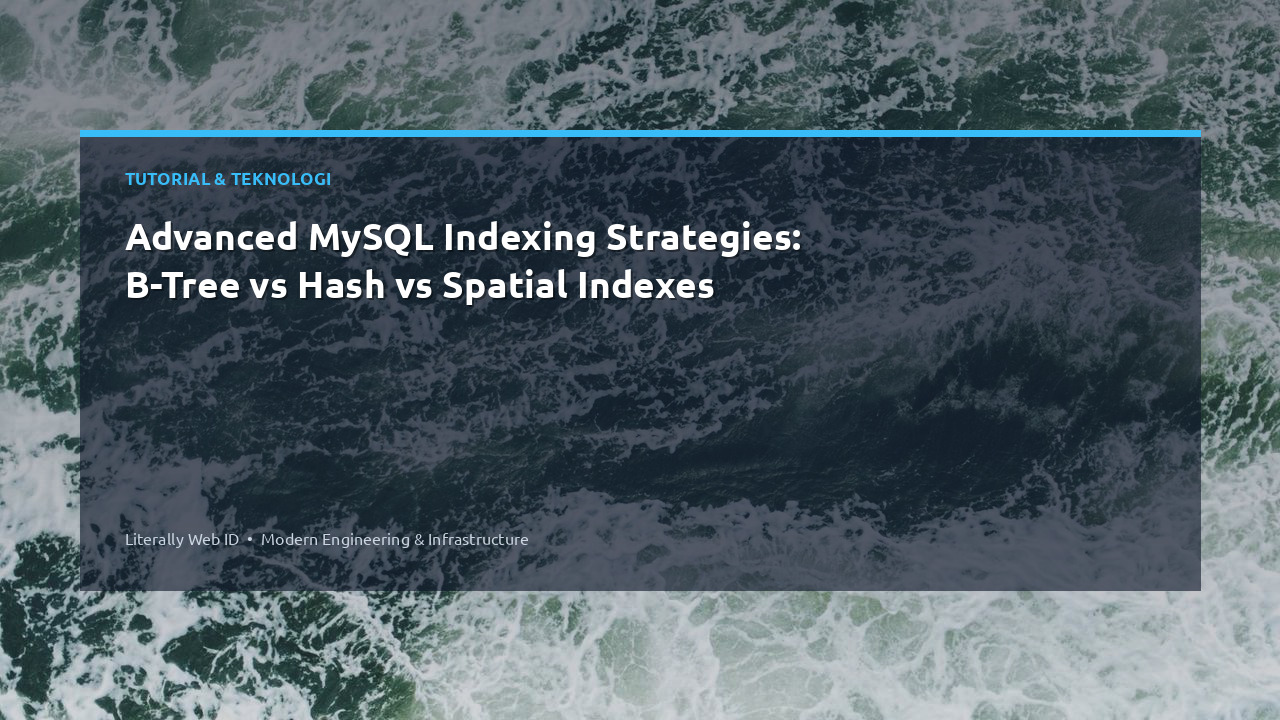 Advanced MySQL Indexing Strategies: B-Tree vs Hash vs Spatial Indexes