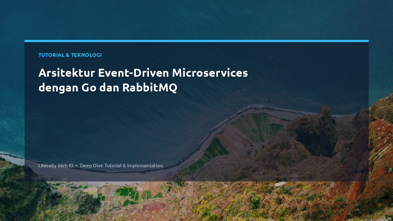 Arsitektur Event-Driven Microservices dengan Go dan RabbitMQ
