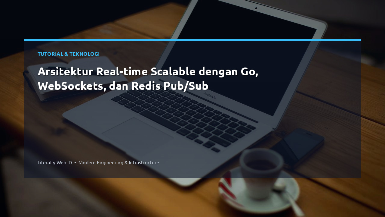 Arsitektur Real-time Scalable dengan Go, WebSockets, dan Redis Pub/Sub
