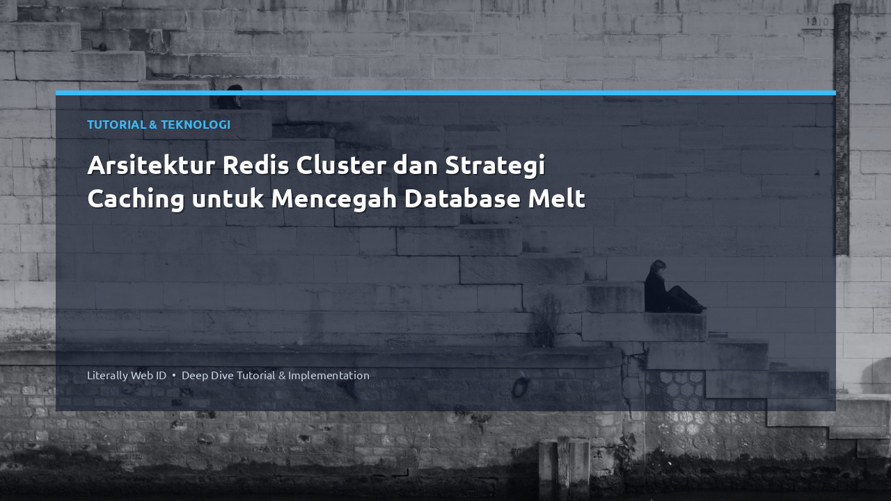 Arsitektur Redis Cluster dan Strategi Caching untuk Mencegah Database Melt