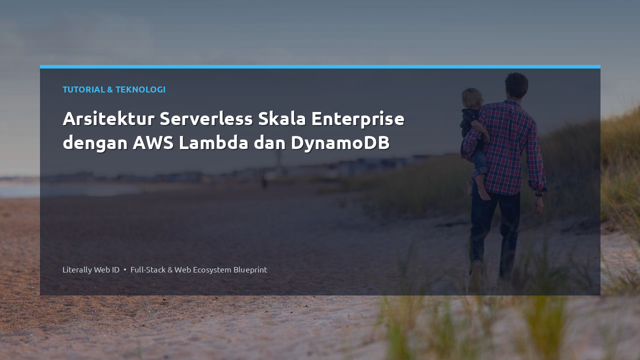 Arsitektur Serverless Skala Enterprise dengan AWS Lambda dan DynamoDB