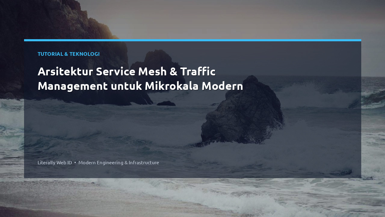 Arsitektur Service Mesh & Traffic Management untuk Mikrokala Modern