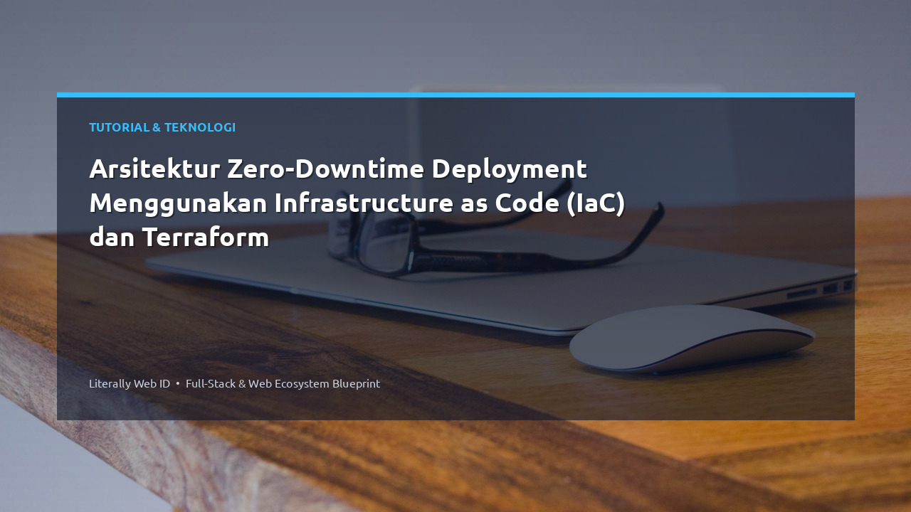 Arsitektur Zero-Downtime Deployment Menggunakan Infrastructure as Code (IaC) dan Terraform