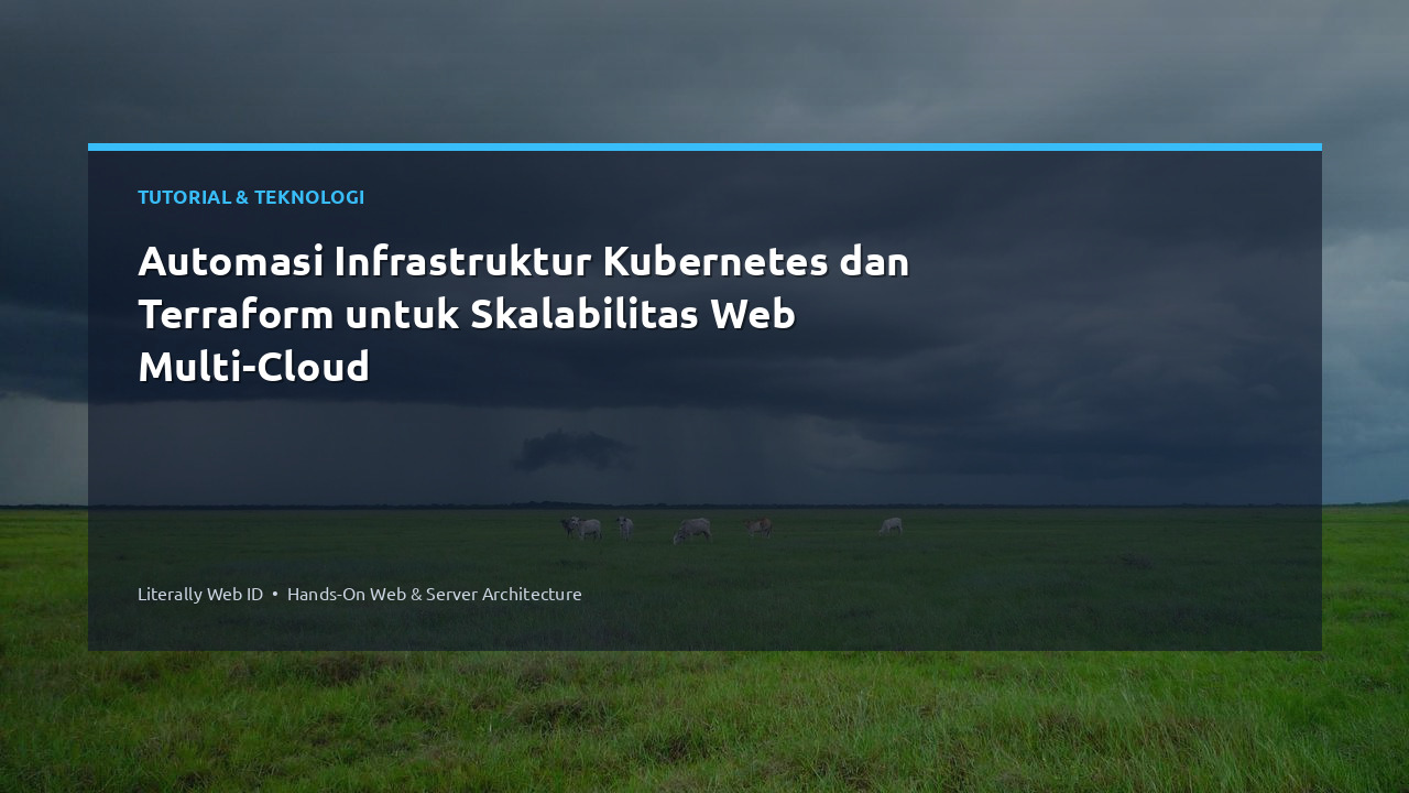 Automasi Infrastruktur Kubernetes dan Terraform untuk Skalabilitas Web Multi-Cloud
