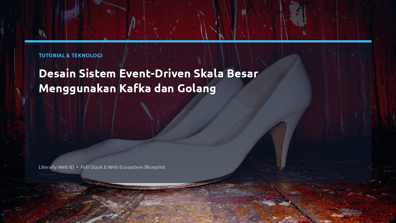 Desain Sistem Event-Driven Skala Besar Menggunakan Kafka dan Golang