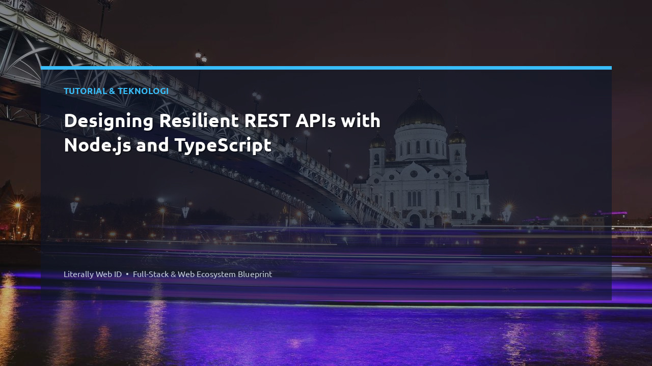 Designing Resilient REST APIs with Node.js and TypeScript