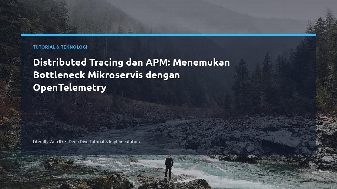 Distributed Tracing dan APM: Menemukan Bottleneck Mikroservis dengan OpenTelemetry