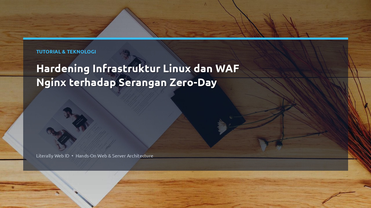 Hardening Infrastruktur Linux dan WAF Nginx terhadap Serangan Zero-Day