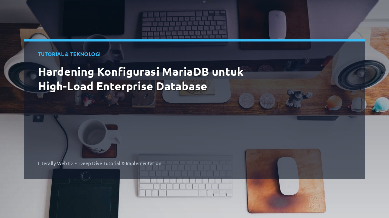 Hardening Konfigurasi MariaDB untuk High-Load Enterprise Database