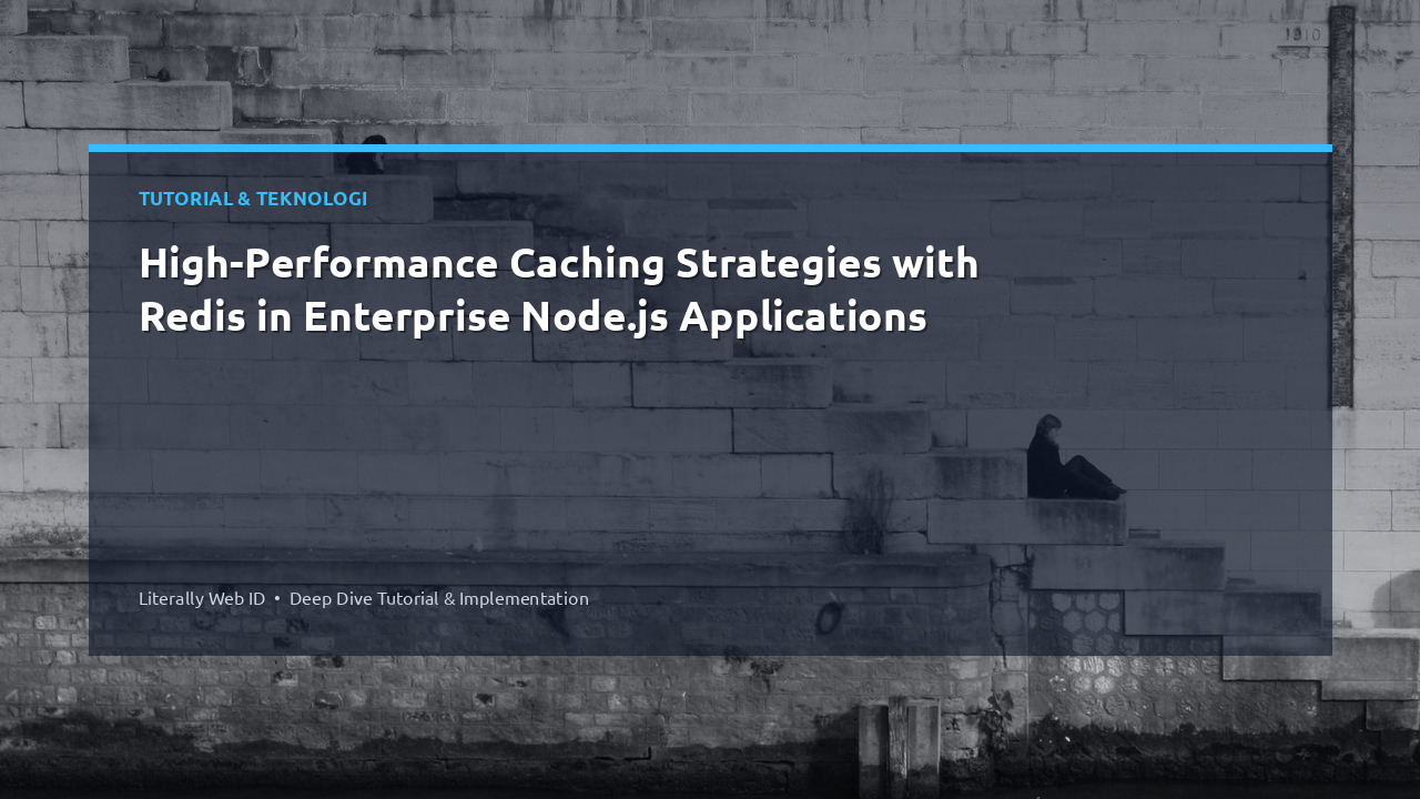 High-Performance Caching Strategies with Redis in Enterprise Node.js Applications