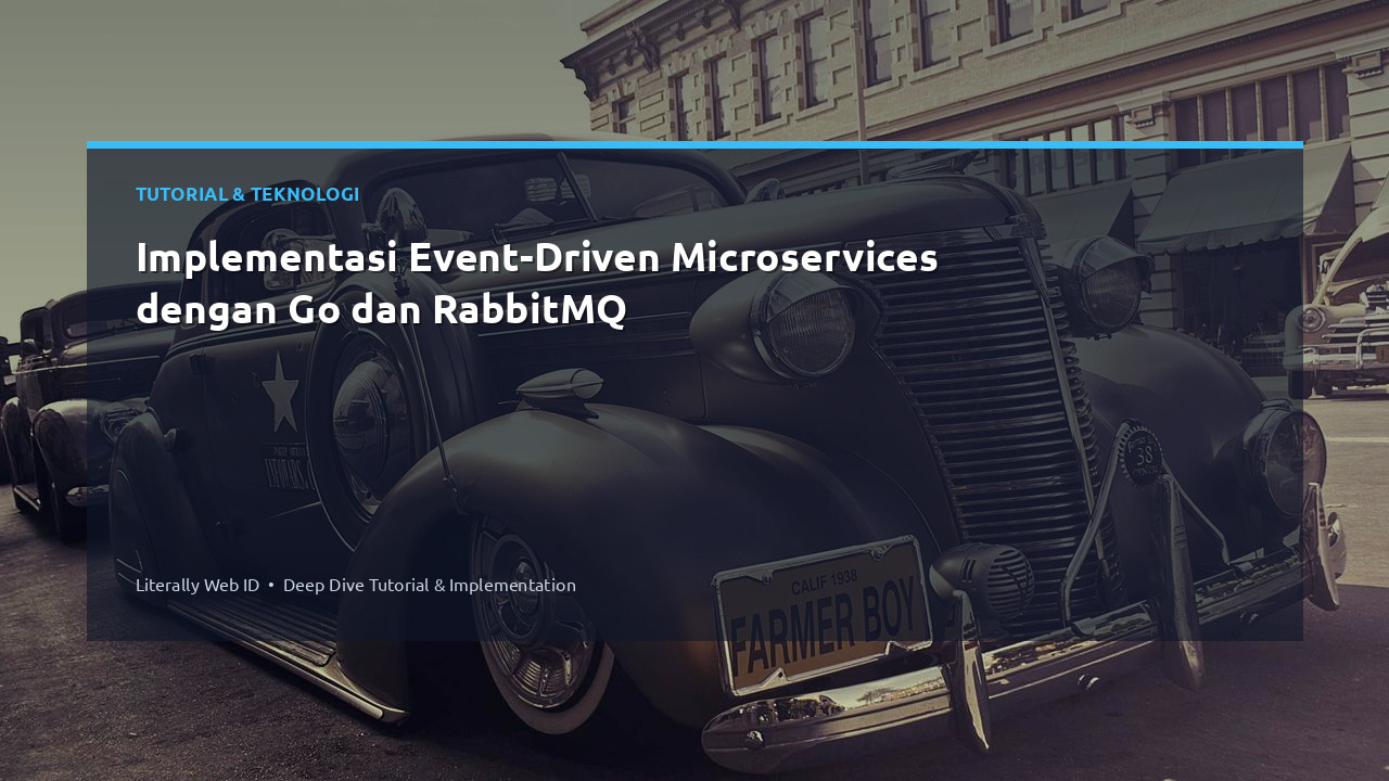Implementasi Event-Driven Microservices dengan Go dan RabbitMQ
