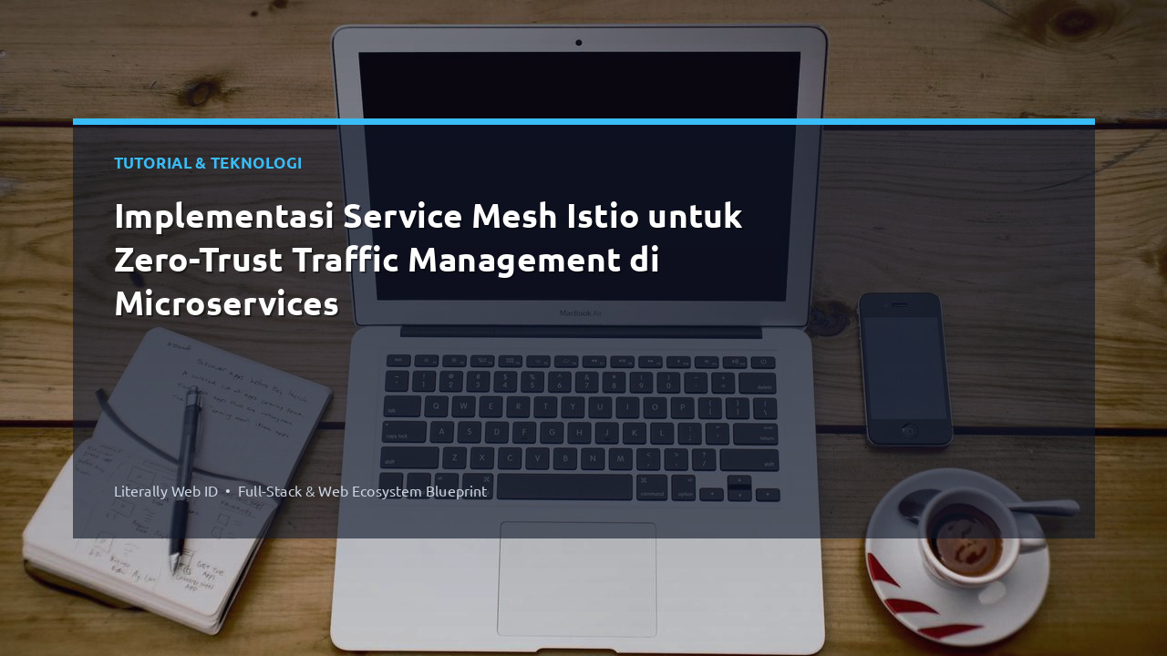 Implementasi Service Mesh Istio untuk Zero-Trust Traffic Management di Microservices