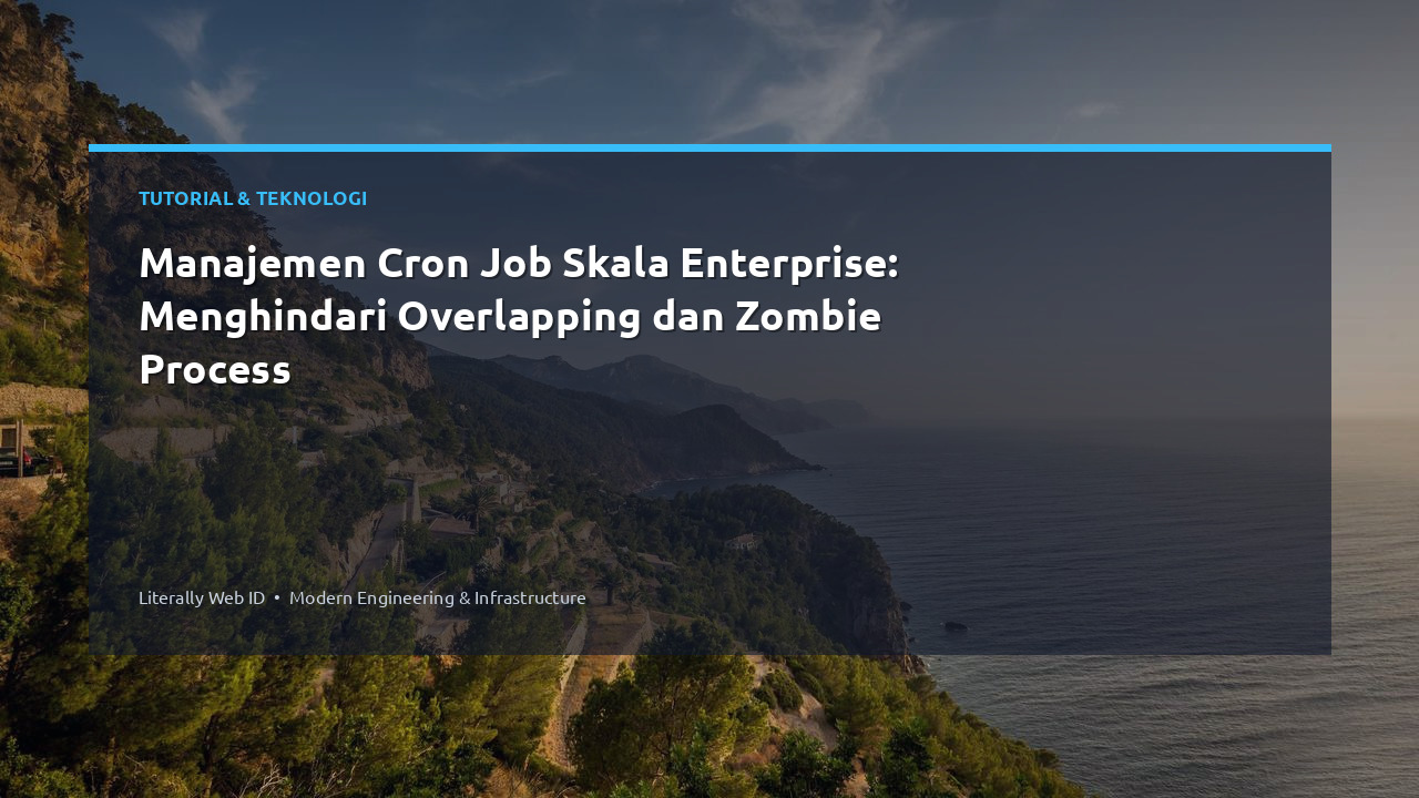 Manajemen Cron Job Skala Enterprise: Menghindari Overlapping dan Zombie Process