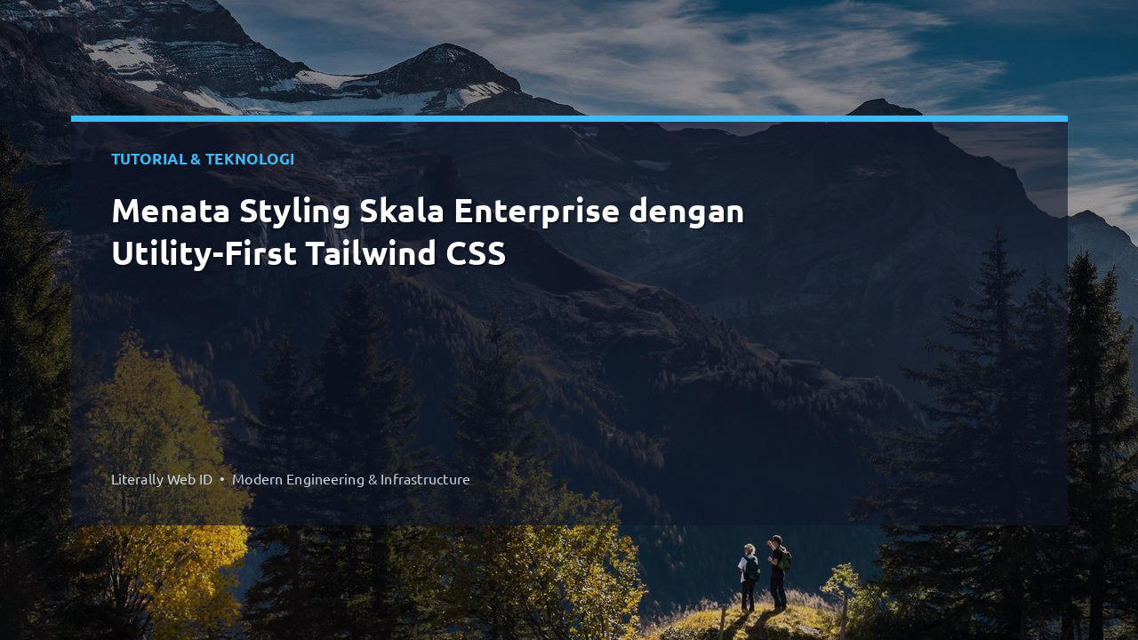 Menata Styling Skala Enterprise dengan Utility-First Tailwind CSS