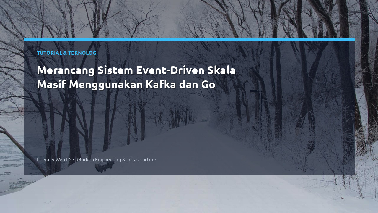 Merancang Sistem Event-Driven Skala Masif Menggunakan Kafka dan Go
