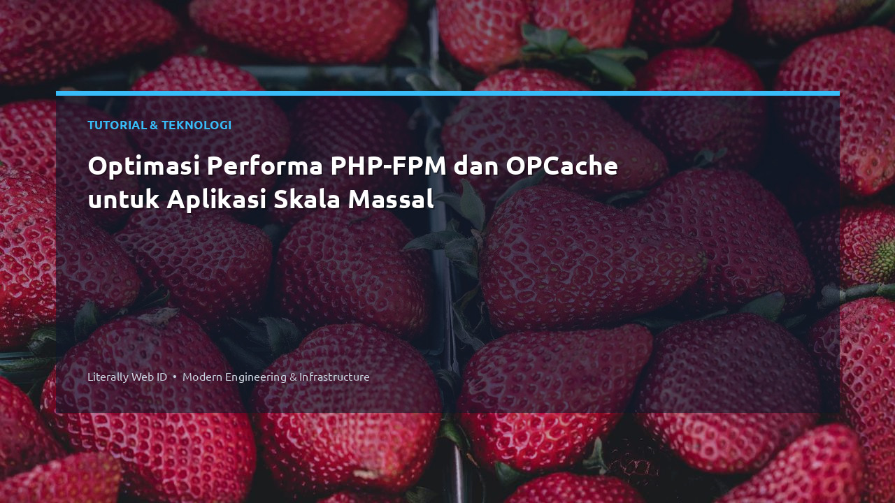 Optimasi Performa PHP-FPM dan OPCache untuk Aplikasi Skala Massal