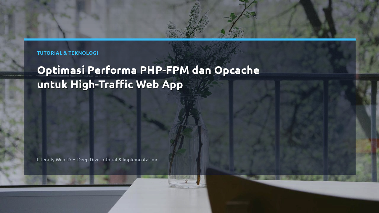 Optimasi Performa PHP-FPM dan Opcache untuk High-Traffic Web App