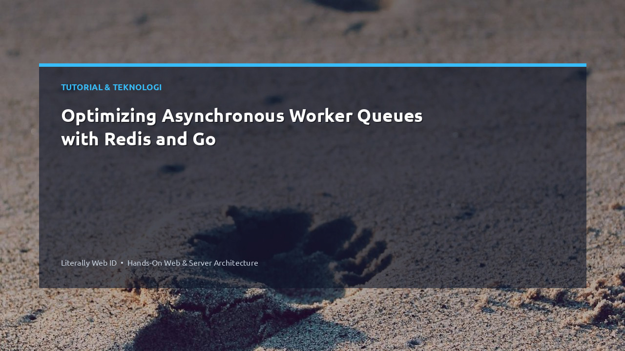 Optimizing Asynchronous Worker Queues with Redis and Go