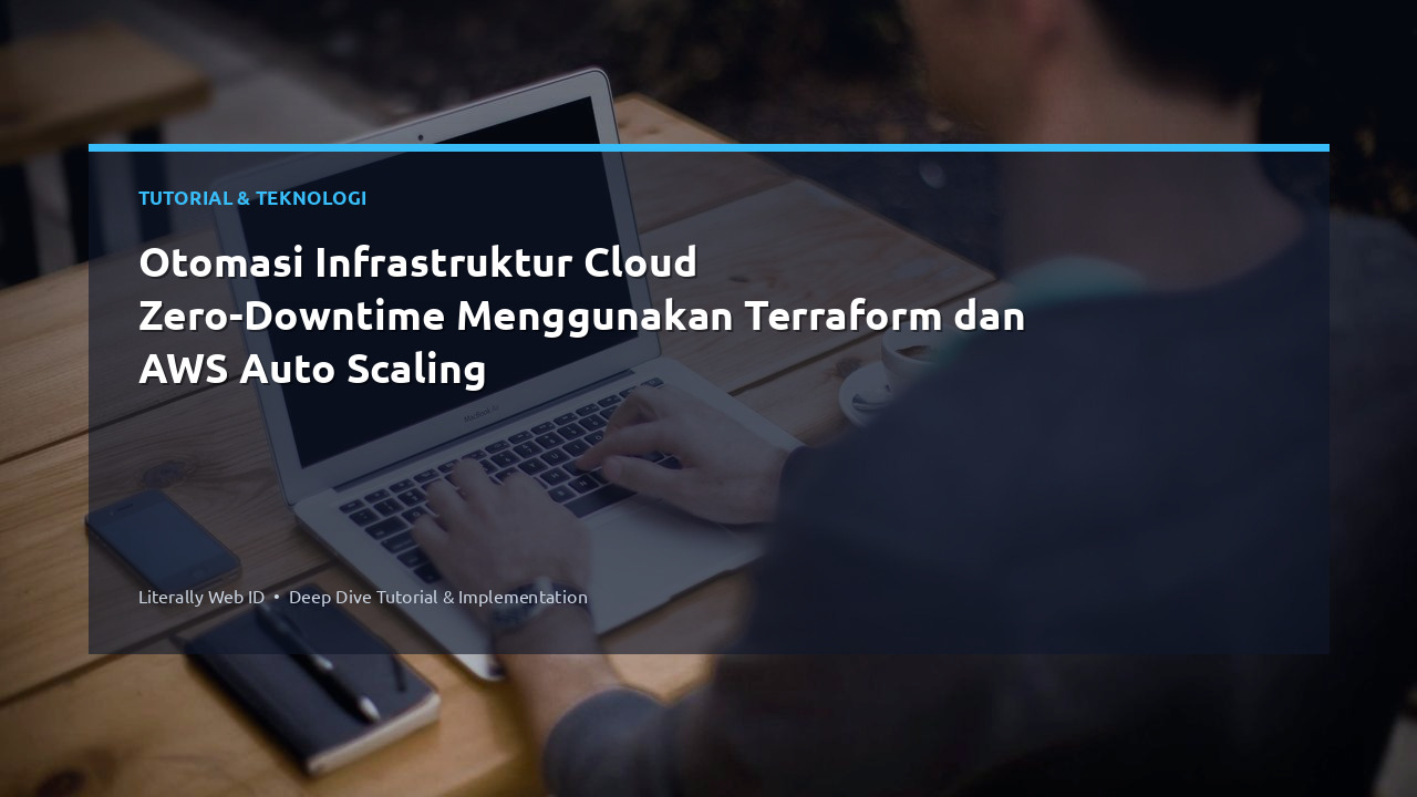 Otomasi Infrastruktur Cloud Zero-Downtime Menggunakan Terraform dan AWS Auto Scaling