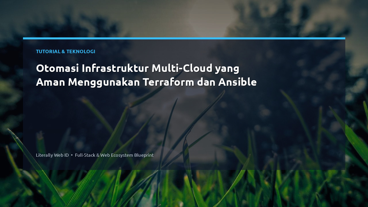 Otomasi Infrastruktur Multi-Cloud yang Aman Menggunakan Terraform dan Ansible
