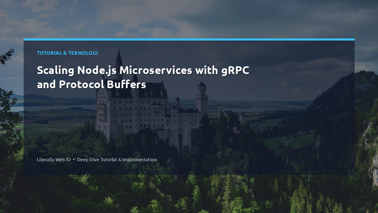Scaling Node.js Microservices with gRPC and Protocol Buffers