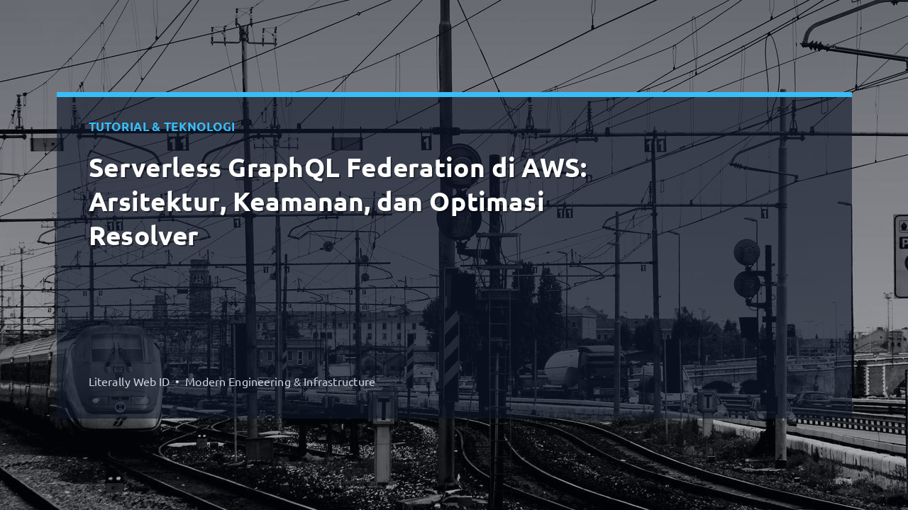 Serverless GraphQL Federation di AWS: Arsitektur, Keamanan, dan Optimasi Resolver