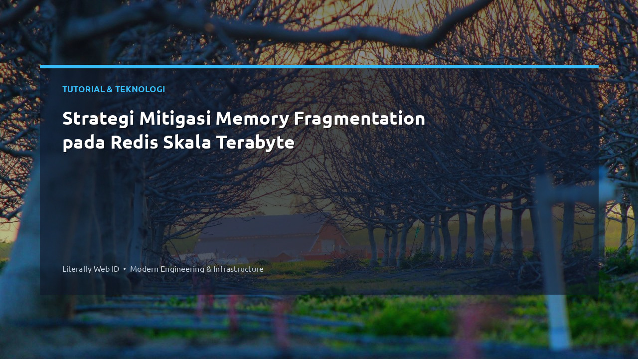 Strategi Mitigasi Memory Fragmentation pada Redis Skala Terabyte