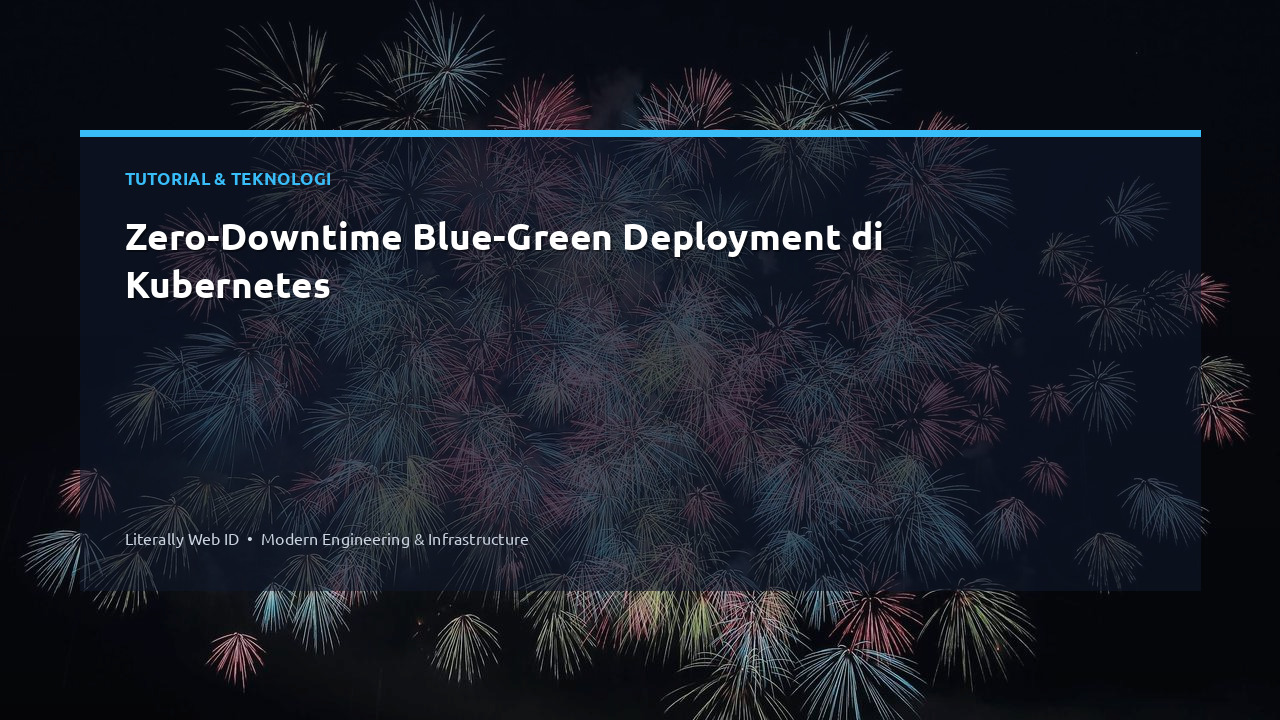 Zero-Downtime Blue-Green Deployment di Kubernetes