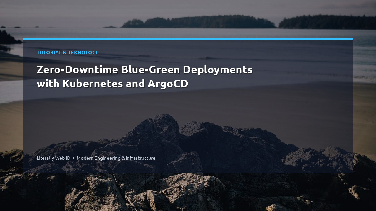 Zero-Downtime Blue-Green Deployments with Kubernetes and ArgoCD