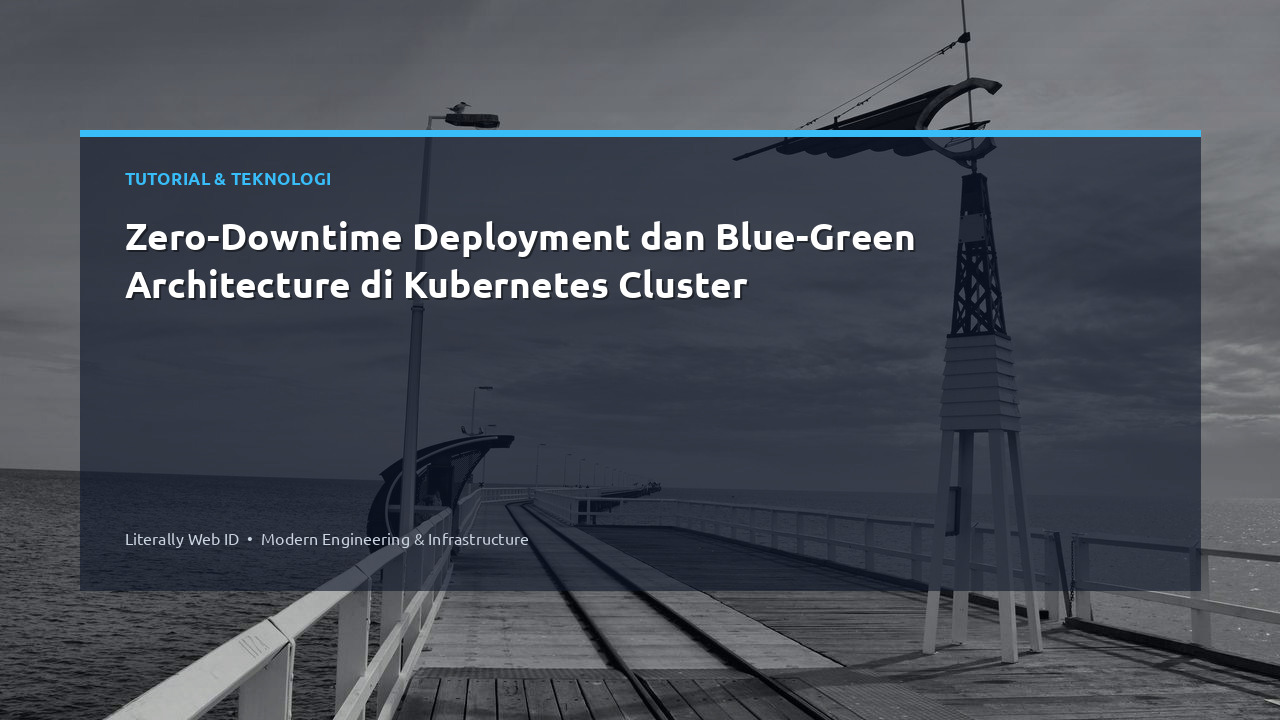 Zero-Downtime Deployment dan Blue-Green Architecture di Kubernetes Cluster