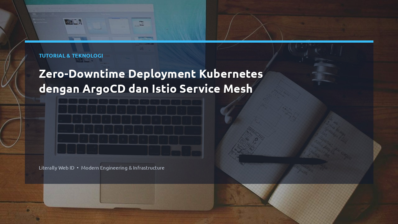 Zero-Downtime Deployment Kubernetes dengan ArgoCD dan Istio Service Mesh