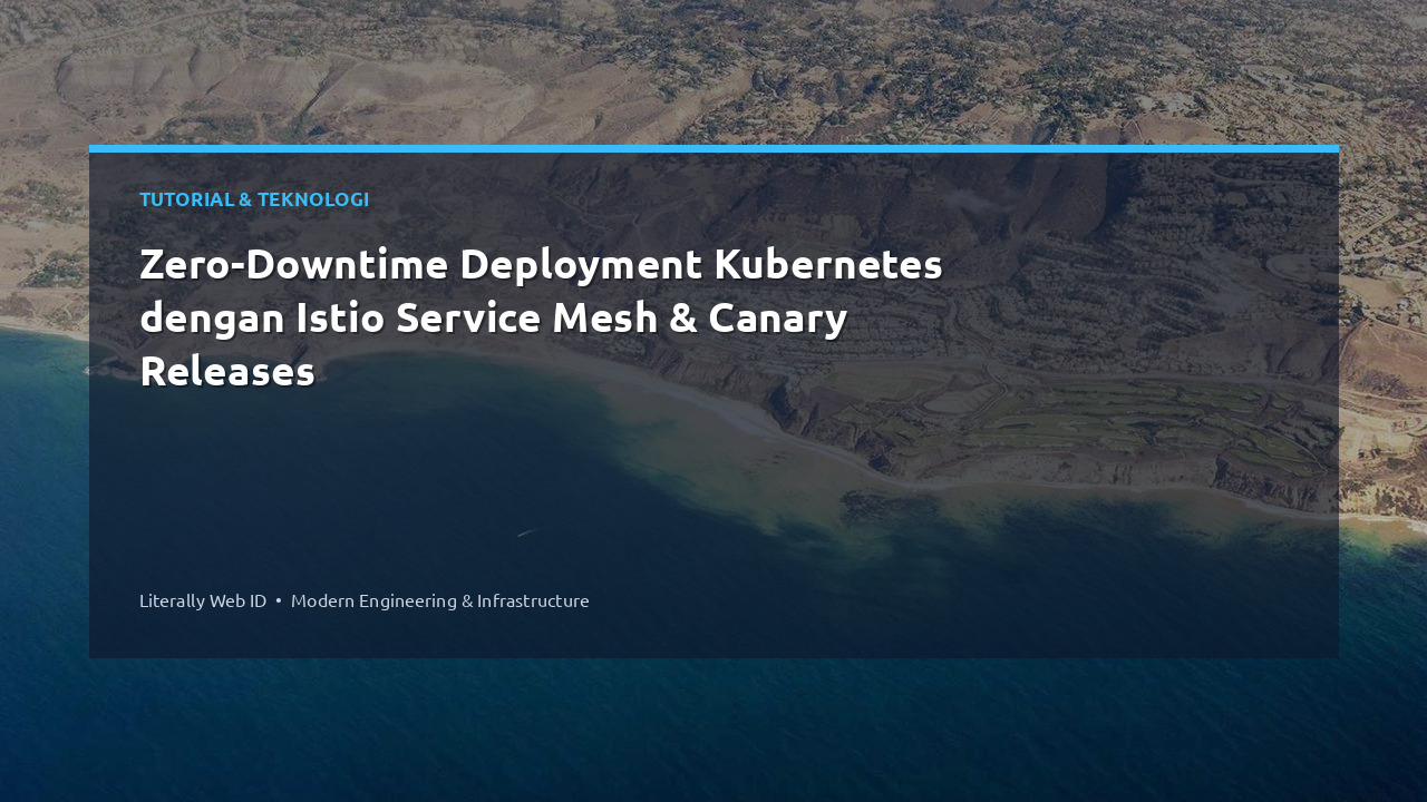 Zero-Downtime Deployment Kubernetes dengan Istio Service Mesh & Canary Releases