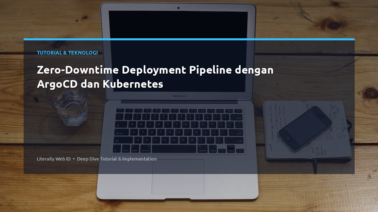 Zero-Downtime Deployment Pipeline dengan ArgoCD dan Kubernetes