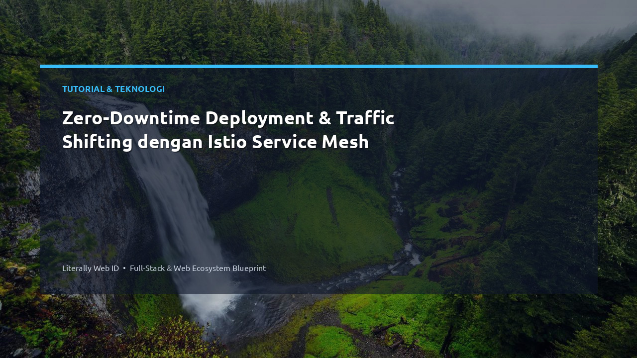 Zero-Downtime Deployment & Traffic Shifting dengan Istio Service Mesh