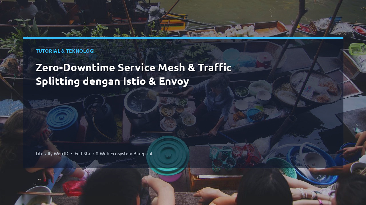 Zero-Downtime Service Mesh & Traffic Splitting dengan Istio & Envoy